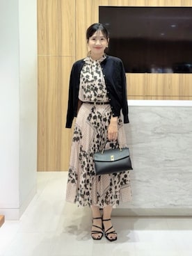  ANAYI　ショップスタッフさん（レディース・162cm）の春コーディネート