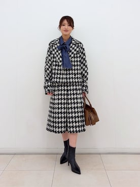 ANAYI ショップスタッフさん(レディース・156cm)の秋コーディネート