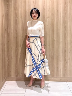  ANAYI　ショップスタッフさん（レディース・162cm）の春コーディネート