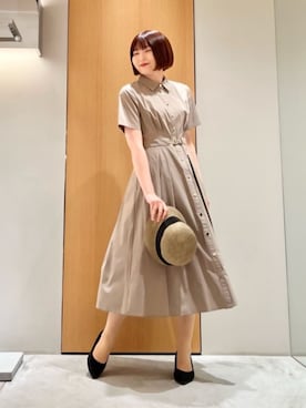 ANAYI ショップスタッフさん(レディース・164cm)の夏コーディネート