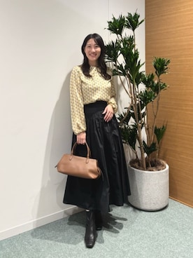 ANAYI ショップスタッフさん(レディース・163cm)の秋コーディネート