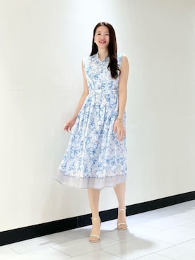 ANAYI ショップスタッフさん(レディース・173cm)の春コーディネート