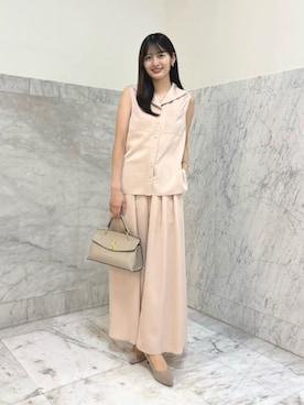  ANAYI　ショップスタッフさん（レディース・166cm）の春コーディネート