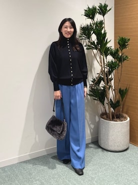 ANAYI ショップスタッフさん(レディース・163cm)の秋コーディネート