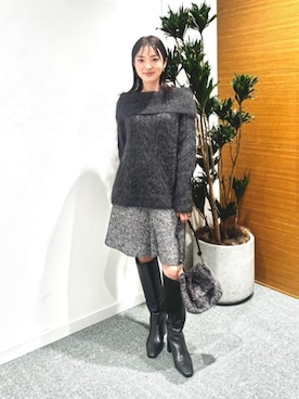 「アナイ(ANAYI)」｜ ANAYI　ショップスタッフさん（レディース・161cm）の秋コーディネート