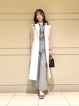  ANAYI　ショップスタッフさん（レディース・167cm）の春コーディネート