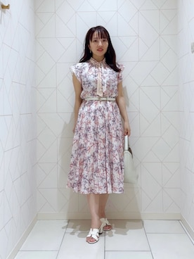 ANAYI ショップスタッフさん(レディース・153cm)の春コーディネート