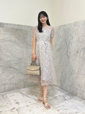 ANAYI ショップスタッフさん(レディース・166cm)の夏コーディネート