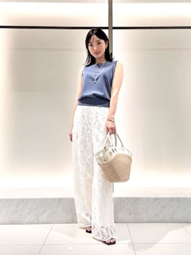 ANAYI ショップスタッフさん(レディース・161cm)の春コーディネート