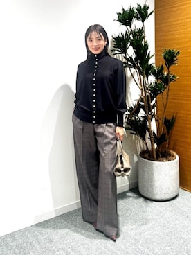 ANAYI ショップスタッフさん(レディース・161cm)の秋コーディネート