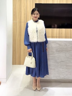  ANAYI　ショップスタッフさん（レディース・162cm）の秋コーディネート