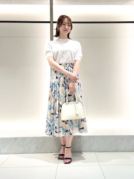 ANAYI ショップスタッフさん(レディース・167cm)の春コーディネート