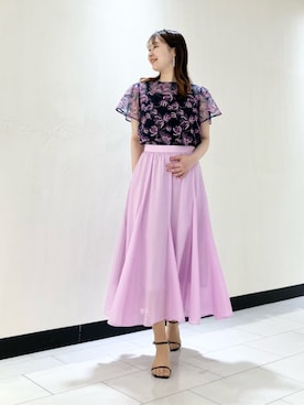 ANAYI ショップスタッフさん(レディース・166cm)の春コーディネート