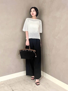 ANAYI ショップスタッフさん(レディース・162cm)の夏コーディネート