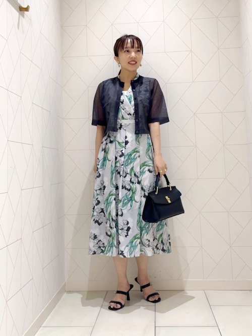 ANAYI（アナイ） ワンピース ラーレプリントカシュクール ワンピース