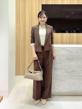  ANAYI　ショップスタッフさん（レディース・162cm）の夏コーディネート
