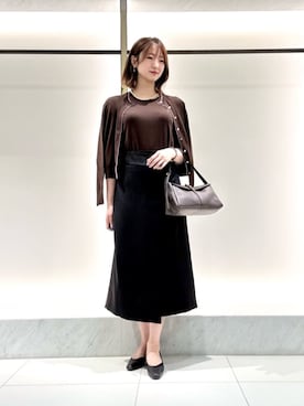  ANAYI　ショップスタッフさん（レディース・167cm）の夏コーディネート