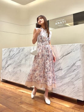 ANAYI ショップスタッフさん(レディース・156cm)の夏コーディネート