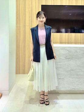 ANAYI ショップスタッフさん(レディース・162cm)の夏コーディネート