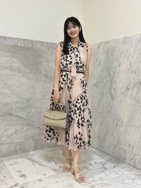  ANAYI　ショップスタッフさん（レディース・166cm）の夏コーディネート