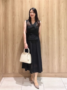ANAYI ショップスタッフさん(レディース・163cm)の春コーディネート