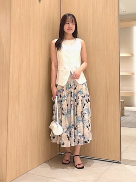 ANAYI ショップスタッフさん(レディース・158cm)の夏コーディネート