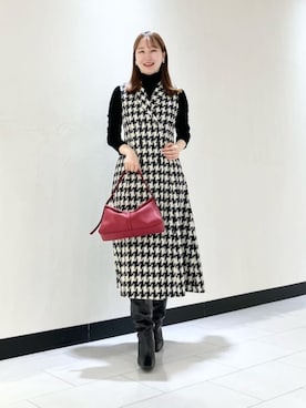 ANAYI ショップスタッフさん(レディース・166cm)の秋コーディネート