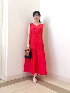 ANAYI ショップスタッフさん(レディース・153cm)の夏コーディネート