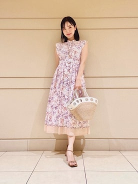 ANAYI ショップスタッフさん(レディース・161cm)の春コーディネート