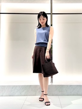  ANAYI　ショップスタッフさん（レディース・161cm）の春コーディネート