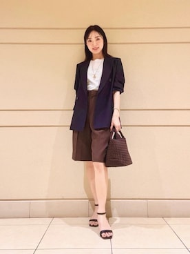 ANAYI ショップスタッフさん(レディース・161cm)の春コーディネート