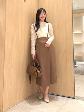 ANAYI ショップスタッフさん(レディース・158cm)の夏コーディネート