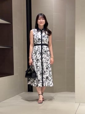  ANAYI　ショップスタッフさん（レディース・157cm）の夏コーディネート