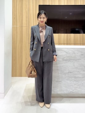  ANAYI　ショップスタッフさん（レディース・162cm）の秋コーディネート