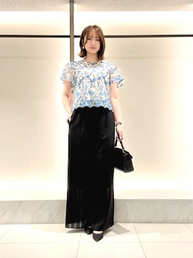  ANAYI　ショップスタッフさん（レディース・167cm）の春コーディネート