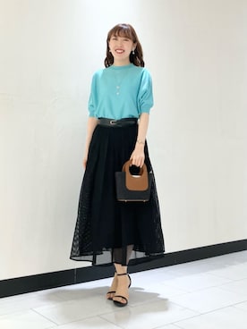  ANAYI　ショップスタッフさん（レディース・162cm）の春コーディネート