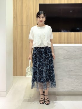 ANAYI ショップスタッフさん(レディース・162cm)の春コーディネート