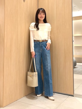 ANAYI ショップスタッフさん(レディース・158cm)の夏コーディネート