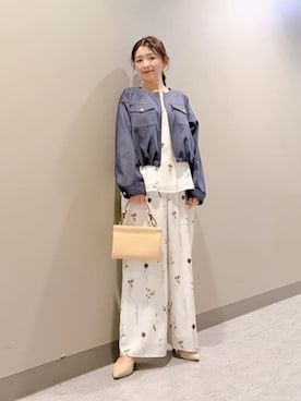  ANAYI　ショップスタッフさんのコーディネート