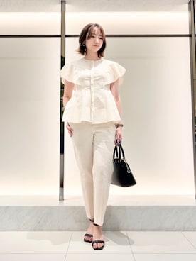 ANAYI ショップスタッフさん(レディース・167cm)の夏コーディネート