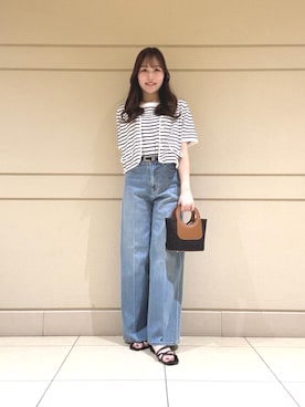  ANAYI　ショップスタッフさん（レディース・153cm）の春コーディネート