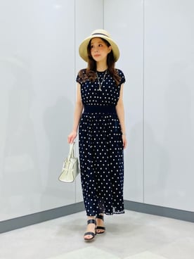 ANAYI ショップスタッフさん(レディース・153cm)の夏コーディネート