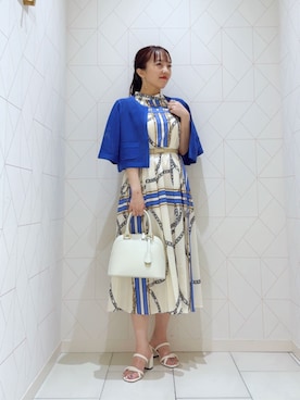 ANAYI ショップスタッフさん(レディース・153cm)の夏コーディネート