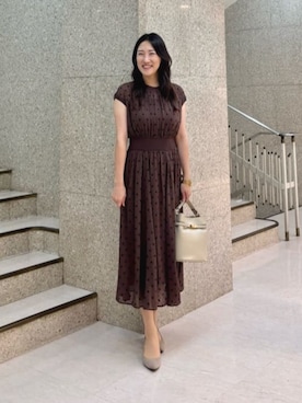 ANAYI ショップスタッフさん(レディース・163cm)の夏コーディネート