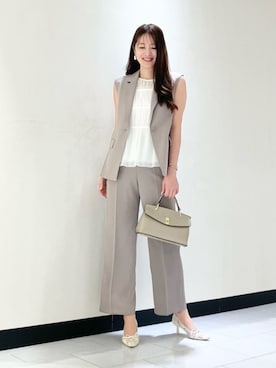  ANAYI　ショップスタッフさん（レディース・173cm）の夏コーディネート