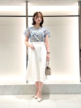 ANAYI ショップスタッフさん(レディース・167cm)の春コーディネート