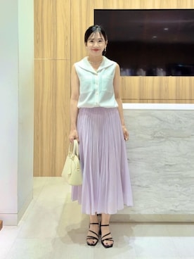 ANAYI ショップスタッフさん(レディース・162cm)の夏コーディネート