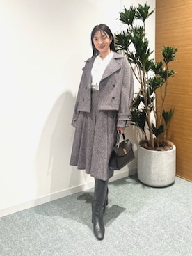 ANAYI ショップスタッフさん(レディース・161cm)の秋コーディネート