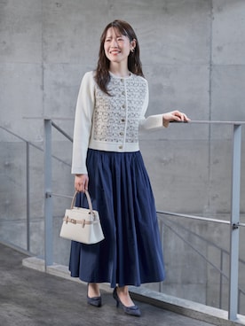 「ANAYI（アナイ）のアイテム」を使った、 ANAYI　ショップスタッフさん（レディース・158cm）の秋コーディネート