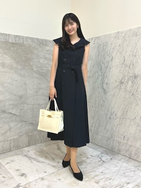 ANAYI ショップスタッフさん(レディース・166cm)の春コーディネート